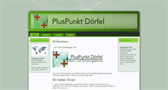 Desktop Screenshot of pluspunkt-doerfel.de