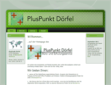 Tablet Screenshot of pluspunkt-doerfel.de